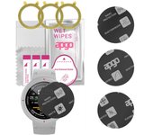 3 protectores de pantalla de vidrio híbrido mate apgo para Amazfit Verge, sustituto de vidrio templado, antiagrietamiento
