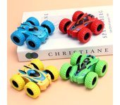 Coche de juguete para niños, divertido vehículo de doble cara, resistente a colisiones y resistencia a caídas, modelo a prueba de roturas para niños XYZ in opp rojo
