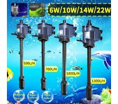 Bomba sumergible para fuente de agua 3 en 1, 6-22W, filtro para estanque de peces, bomba de ondas de agua para acuario, circulación de agua, aumento de oxígeno y aire 6W