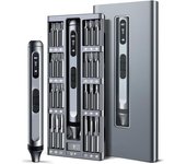 Destornillador eléctrico 50 en 1, juego de herramientas eléctricas de reparación de precisión, brocas de destornillador magnético para electrodomésticos, relojes y teléfonos