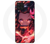 Coque Maniacase pour Samsung Galaxy A22 4G Demon Slayer Nezuko Kamado Manga anime