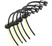 Montaje de línea de tuberías de combustible y aceite, accesorios prácticos para cortacésped/cortacésped, 5 uds.