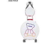 Maleta de mano de 18 pulgadas con ruedas, juego de equipaje con ruedas redondeadas, bolso para niña, equipaje de viaje para niño de dibujos animados, equipaje personalizado de fábrica de China