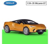 Coche en miniatura de aleación Welly McLaren GT a escala 1/36, vehículos de juguete de Metal fundido a presión, modelo de coche, colección de alta simulación, regalos para niños 1/36-11.7x5.2x3.3cm oro