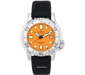Reloj Ratio FreeDiver profesional con esfera naranja y zafiro automático RTF017 500M para hombre naranja