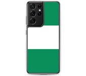 Coque Téléphone - Samsung - Galaxy S23 - Drapeau Nigeria - Souple - Multicolore