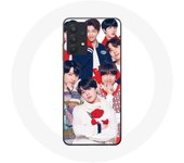 Coque pour Samsung Galaxy A32 5G BTS Affiche Memebers Cadeau de Noël 2024