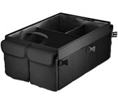 Organizador de maletero de coche, organizador plegable para consolas y organizadores automotrices, almacenamiento