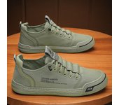 Zapatos casuales para hombre, zapatos de lona de seda transpirables de verano para hombre, zapatillas de deporte para exteriores, zapatos de conducción de moda, calzado Tenis Hombres 39 blanco