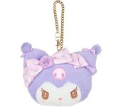 Estuche Sanrio Pass Kuromi 466697 con forma de cara (Muñeca rosa)