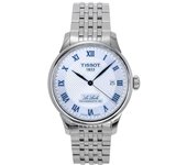 Reloj de Hombre Tissot Le Locle Powermatic 80 20 Aniversario Acero Inoxidable Esfera Plateada Automático T006.407.11.033.03 plata