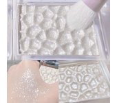 Resaltador Paleta Polarizada Glitter Eyeshadow Powder Maquillaje Face Body Shimmer Shiny Cosmetics