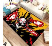 Alfombra de dibujos animados de Anime Chainsaw Man Denji, alfombra para sala de estar, dormitorio, sofá, decoración de felpudo, alfombra antideslizante para niños 3D 40x60cm(15x23in)