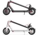 Para scooters de exterior de metal con base de poste Xiaomi M365/Pro2 negro