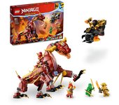 LEGO Ninjago Flame Heatwave Dragon Toy Toy Present Birthday Block Christmas Boys Girls Children 8 Years Old 9 Years Old 10 Years Old Elementary School