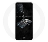 Coque pour Oppo A54 5G Game of Thrones Saison 8 Le Trône de Fer La maison Stark Logo L'hiver arrive