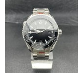 Reloj mecánico para hombre de 42mm, reloj automático con cristal de zafiro, acero inoxidable 316, luminoso, resistente al agua, movimiento Miyota 8215, negro café