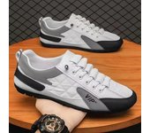 Zapatos casuales de moda para hombre, zapatillas Baotou de verano de sección fina, zapatos planos salvajes de moda, zapatillas de deporte para hombre 39 verde