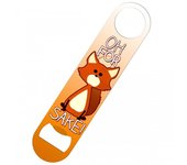 Abrebotellas Grindstore Oh For Fox Sake One Size naranja/blanco