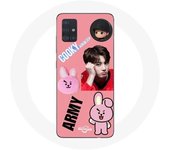 Funda para Samsung Galaxy A71 BTS Bangtan Boy BT21 Cooky Jungkook ARMY