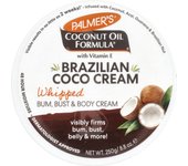 Palmer's, Coconut Oil Formula® con vitamina E, crema de coco brasileña, sabor batido, 8,8 oz (250 gramos)