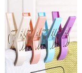 Pinzas organizadoras para ropa, pinzas grandes y prácticas para toallas de playa, pinzas de plástico para colchas, ropa interior, tumbonas