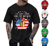 Camiseta para Hombre Camisetas Texto Gráfico Piscina Impresión 3D Calle Casual Manga Corta Ropa Impresa Básica L negro
