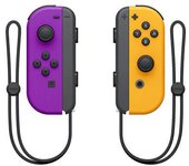 Mando de pares SWI Joy Con Neon púrpura/naranja