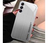 Funda para teléfono compatible con Samsung A14 Aurora Stripe, S12 Metal Paint, A30 Glass, 32/73 Brushed Texture FE Advanced. A22 4G