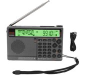 Radio multibanda SW FM MW AIR V.UHF WB Banda de frecuencia Control por aplicación Reproducción Bluetooth Radio digital