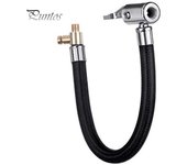 Manguera de conexión rápida para inflador de neumáticos, tubo de extensión para válvula de neumático, alta resistencia, fácil instalación, diseño flexible, accesorios para bomba de inflado de neumáticos. 40cm