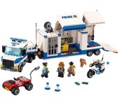 Compatible con bloques de construcción City Series 60139, centro de comando móvil de policía, juguete educativo ensamblado para niños sin caja