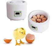 Incubadora de 9 huevos para aves de corral, herramienta automática de Control de temperatura, cama de agua biónica de plástico pequeña, incubadora de huevos de aves de granja None