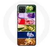 Funda Samsung Galaxy A12 Persigue tus sueños Caras divididas