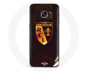 Coque Samsung Galaxy S6 rcl lens orange fond noir