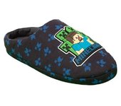 Zapatillas Minecraft Steve y Creeper para niños 1 UK azul oscuro