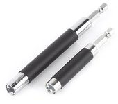 Adaptador de portapuntas para destornillador eléctrico magnético de 14 pulgadas con vástago hexagonal extensible de 2 piezas