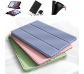 Funda con soporte triple para Samsung Galaxy Tab A7 Lite 8.7 SM-T220/T225, A7 2020 T500 / T505 de 10,4 pulgadas, s6 lite p610 / P615 de 10,4 pulgadas A7 T500/T505 10.4" púrpura