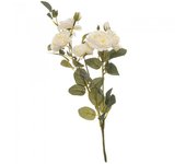 Hill Interiors Flor artificial de rosa cabaña One Size