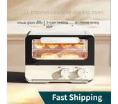 Horno eléctrico doméstico de 220 V, máquina multifunción para cocinar al vapor y hornear pan, pizza y pasteles