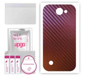 apgo skin sticker film foil vinyl for the BACK compatible with LG K3, scratch-resistant, easy to install - Carbon Chameleon CAKA5