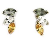 Les Trésors De Lily [A8196] - Pendientes 'Grace' de Plata plata