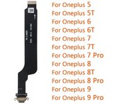 for Oneplus 5 5T 6 6T 7 7T 8 8T 9 Pro 9R USB Charging Port Connector Board Flex Cable with Earphone Audio Jack Port For Oneplus 7