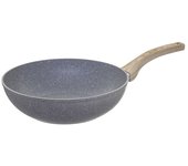 Wok de aluminio forjado “Nature Cooking” 28 cm