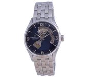Reloj Hamilton Jazzmaster de acero inoxidable con corazón abierto automático H32705141 para hombre