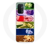 Coque pour Oppo A74 5G Poursuis Tes Rêves Split Visages
