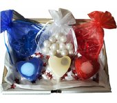 Caja de jabón de color Francia varios colores