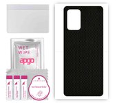 apgo Protective Skin Sticker for the back compatible with Oppo Reno 6 Z 5G, Wrap Film, Foil, Vinyl - Pattern Matrix