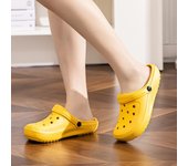 Zapatos de jardín engrosados ​​de verano para hombres y mujeres, zapatos a la deriva, zapatos de playa, sandalias de plataforma de zuecos 40