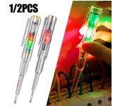 1 Uds. Probador de voltaje inteligente pluma de prueba de inducción voltímetro probador de circuito destornillador eléctrico herramienta de indicación HMM
